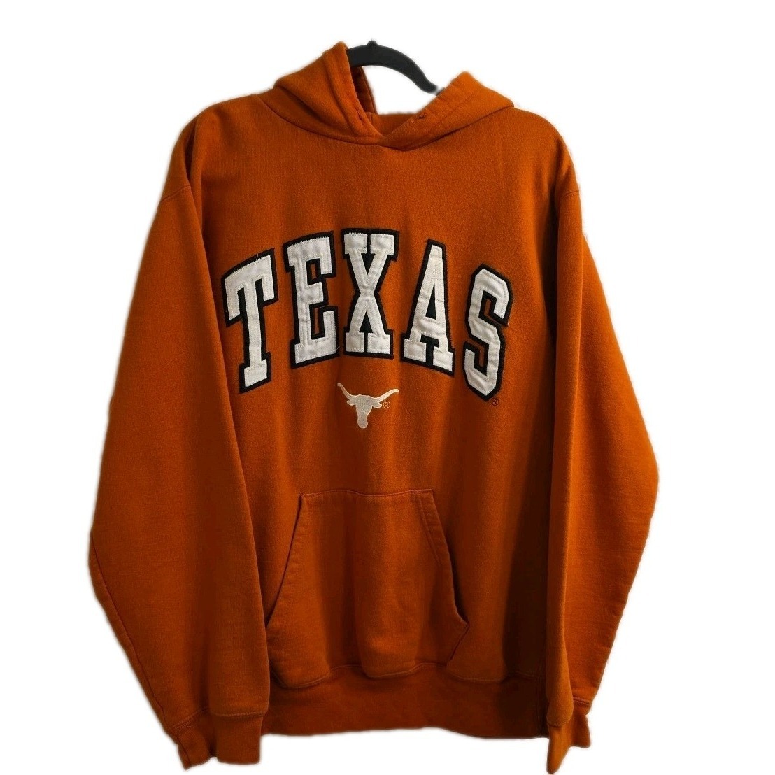 Texas Longhorns Hoodie Mens M Orange Ncaa Football